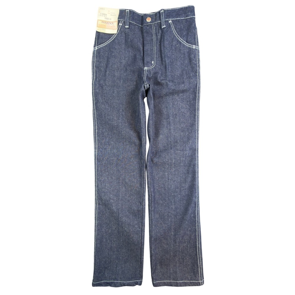 Vintage Maverick‎ Boys Jeans 12 Regular USA NOS Deadstock 100% Cotton Straight
